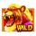 wild tiger wild symbol icon