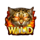 wildcat fury wild symbol icon