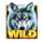 wolf fang the wild snow wild symbol icon