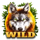 wolf fang wild symbol icon