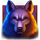 wolf gone wild hold and win wild symbol icon
