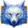 wolfs moon wild symbol icon
