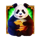 wu jin pen panda wild symbol icon