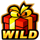 xmas lucky time hold and win wild symbol icon