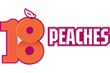 18Peaches logo