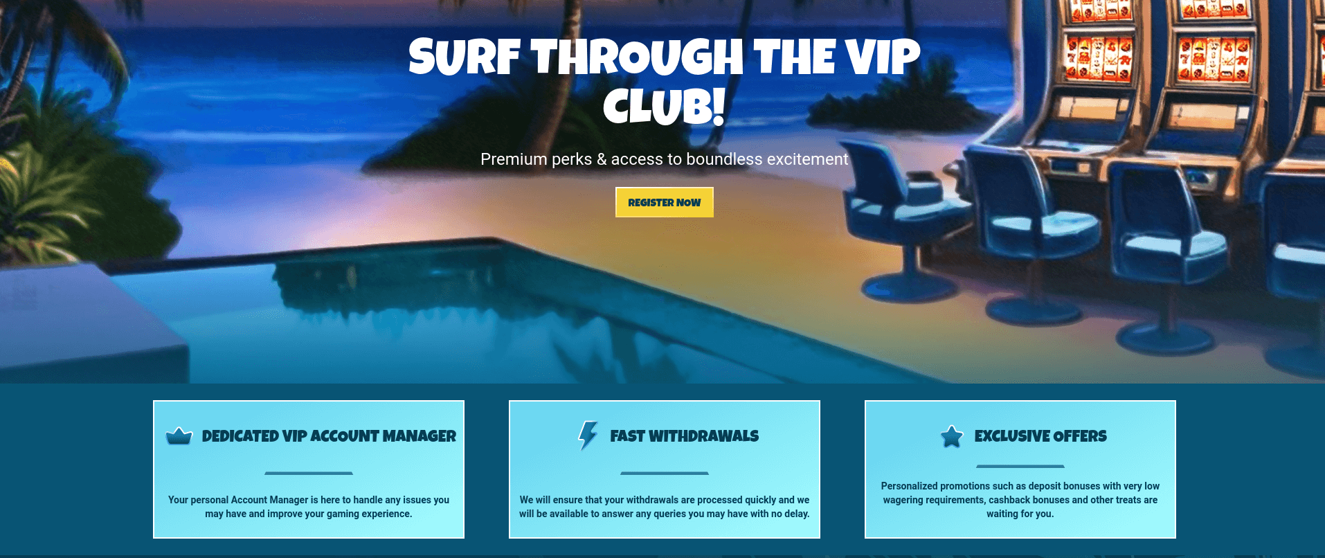 Nalu Casino VIP Advantages