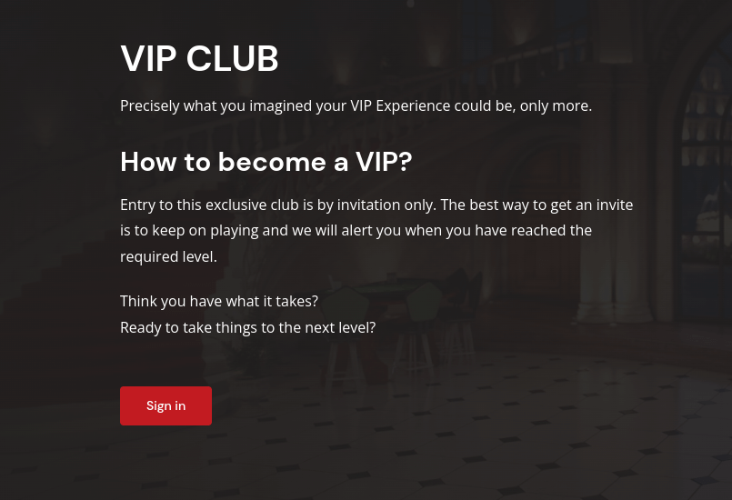 Nordis Casino VIP Program