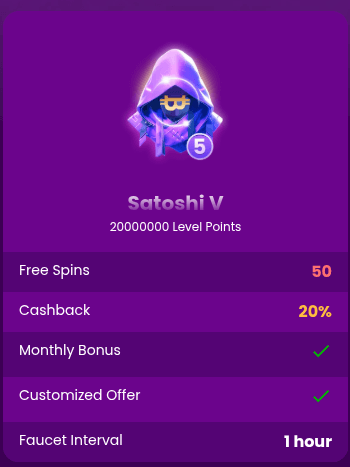 Trust Dice casino levels 3