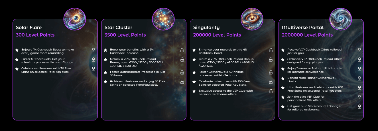 freespinz cosmic vip journey