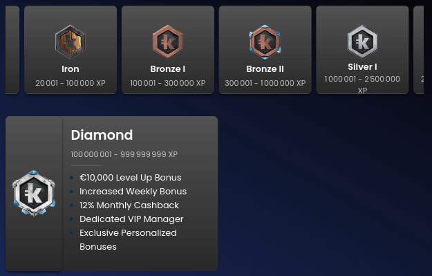 kripty casino loyalty program