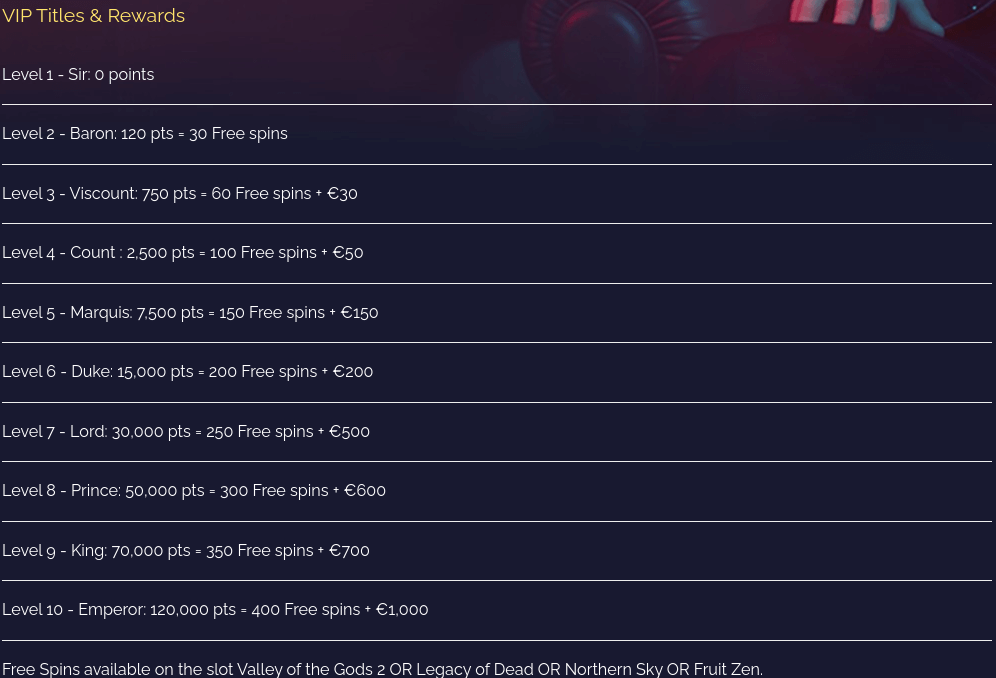 montecryptos casino vip details