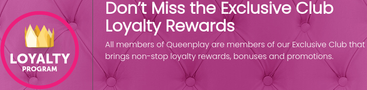 queen play casino vip program