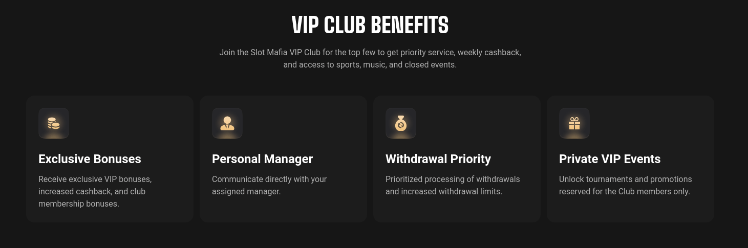slotmafia vip program