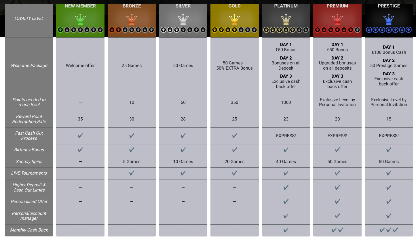 spinson loyalty program