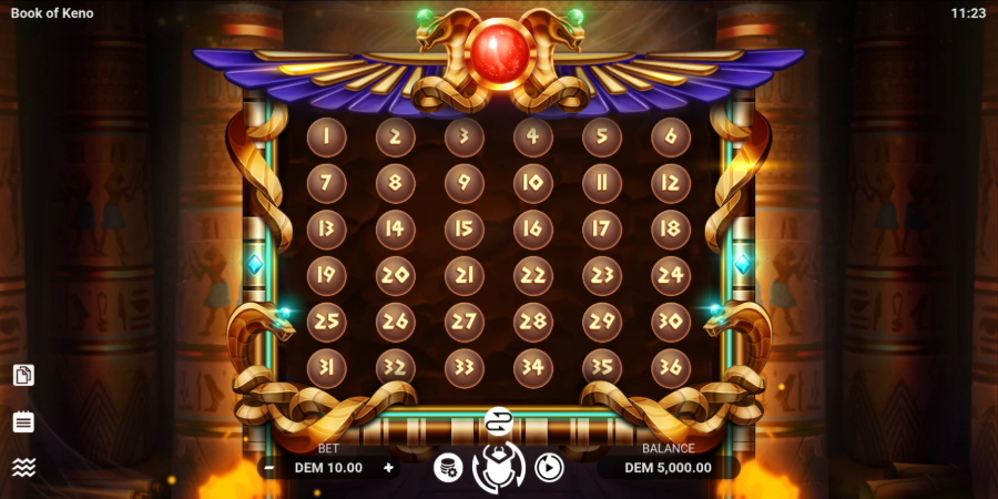 Book of Keno screenshot es