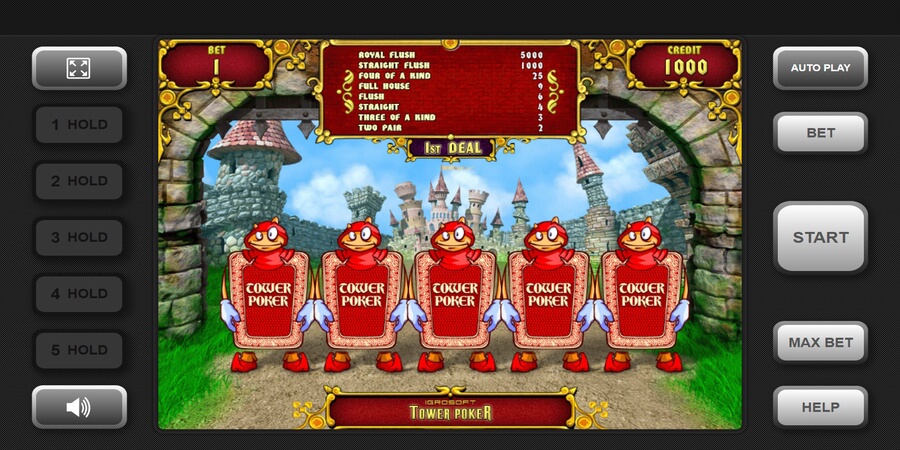 Tower Poker screenshot es