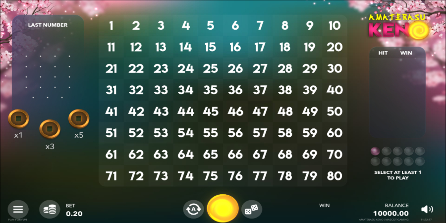 Amaterasu Keno screenshot es