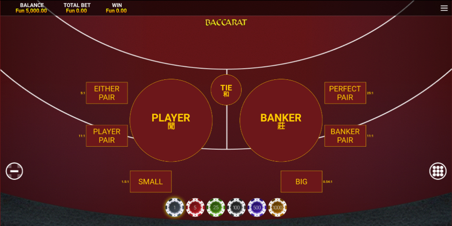 OneTouch Baccarat screenshot es