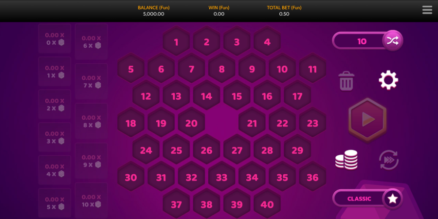 Keno Rush screenshot es