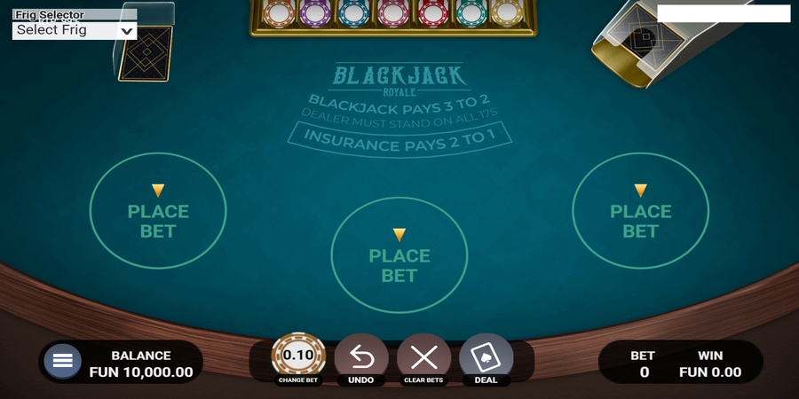 Blackjack Royale screenshot ru
