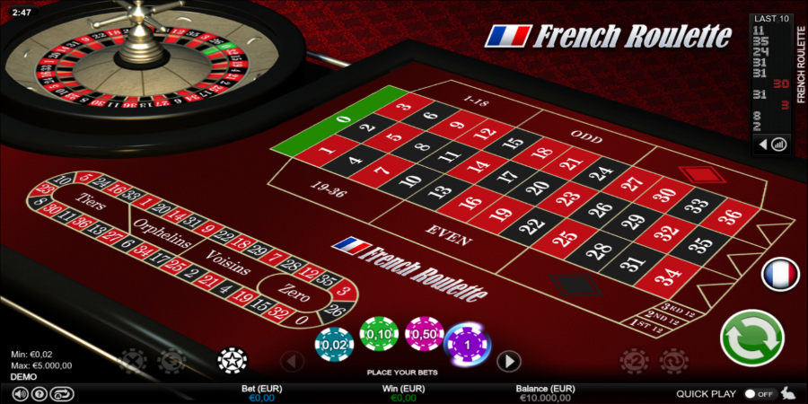 Game Inc French Roulette screenshot ru