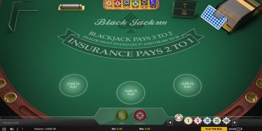 Blackjack Multi Hand screenshot ru