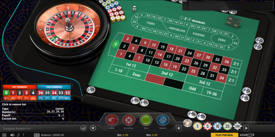 Play n GO European Roulette screenshot ru