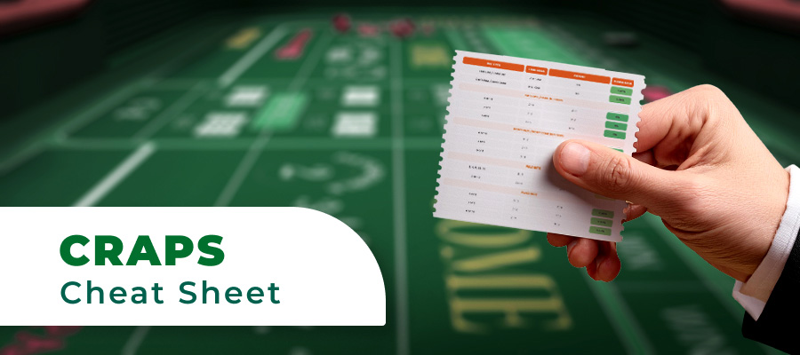 Play Smarter With This Handy Craps Cheat Sheet Play Smarter With This Handy Craps Cheat Sheet