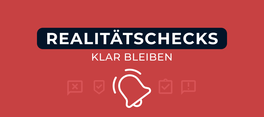 Realitätschecks: Bei Glücksspielsessions den Durchblick behalten