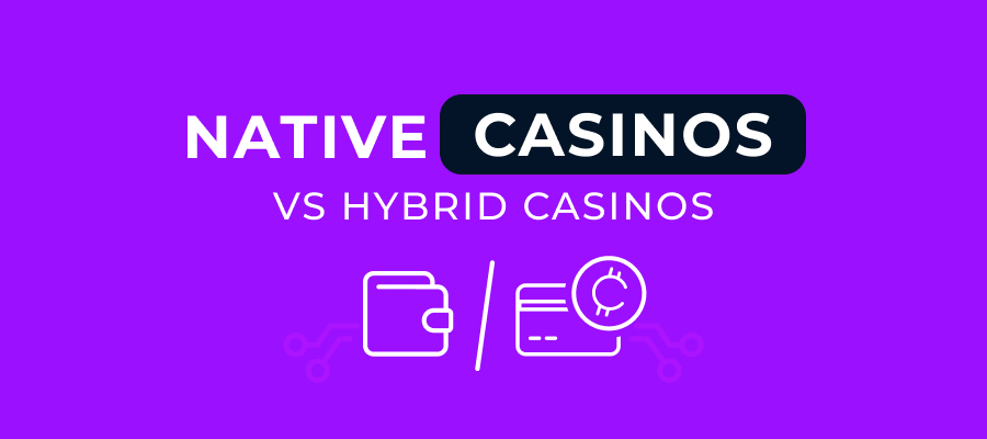 Native Crypto Casinos vs Hybrid Casinos: Which Should You Play?