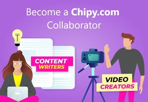 Content Writers + Video Creators Wanted: Become a Chipy.com Collaborator image
