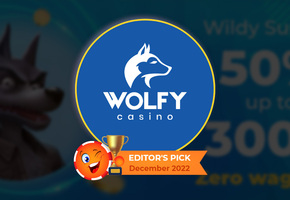 Wolfy Casino - Editor’s Pick December 2022 image