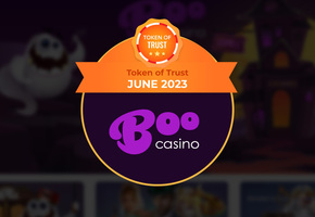 Boo Casino Scoops the Chipy's Token of Trust for June 2023 image