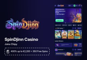 SpinDjinn Casino Joins Chipy: Five VIP Levels and More Than 10,500 Games image