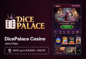 DicePalace Joins Chipy: A Coin Shop, a Wheel, and a €10,000 Welcome image