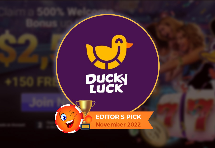 DuckyLuck Casino - Editor’s Pick November 2022 image