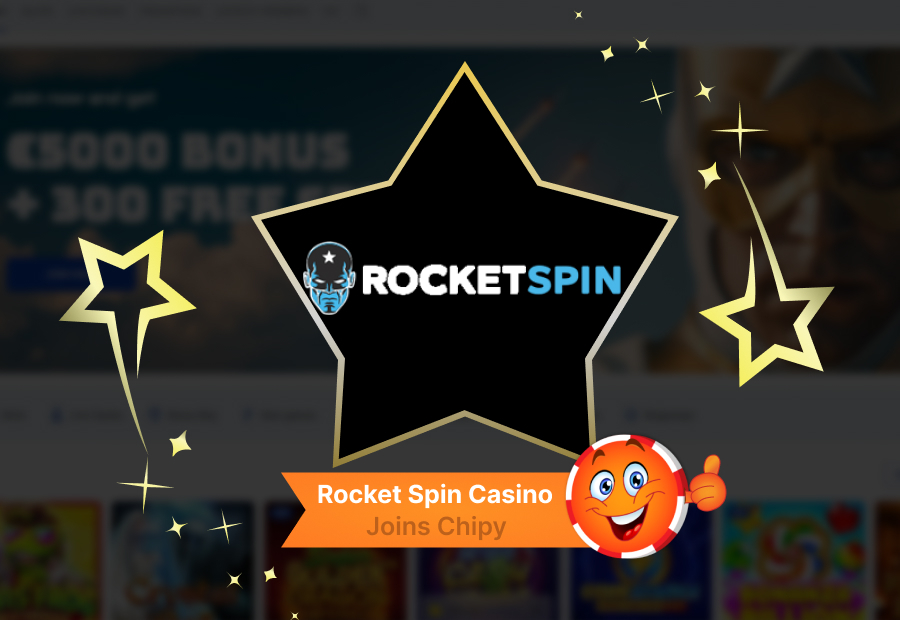 Rocket Spin Casino joins Chipy! image