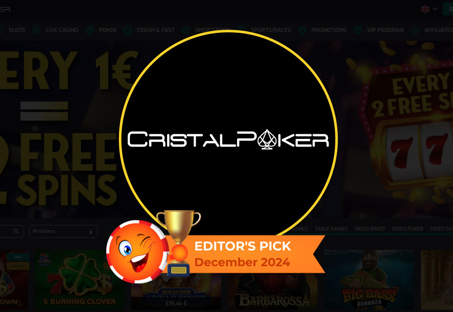 Cristal Poker Casino - Editor’s Choice December 2024 image