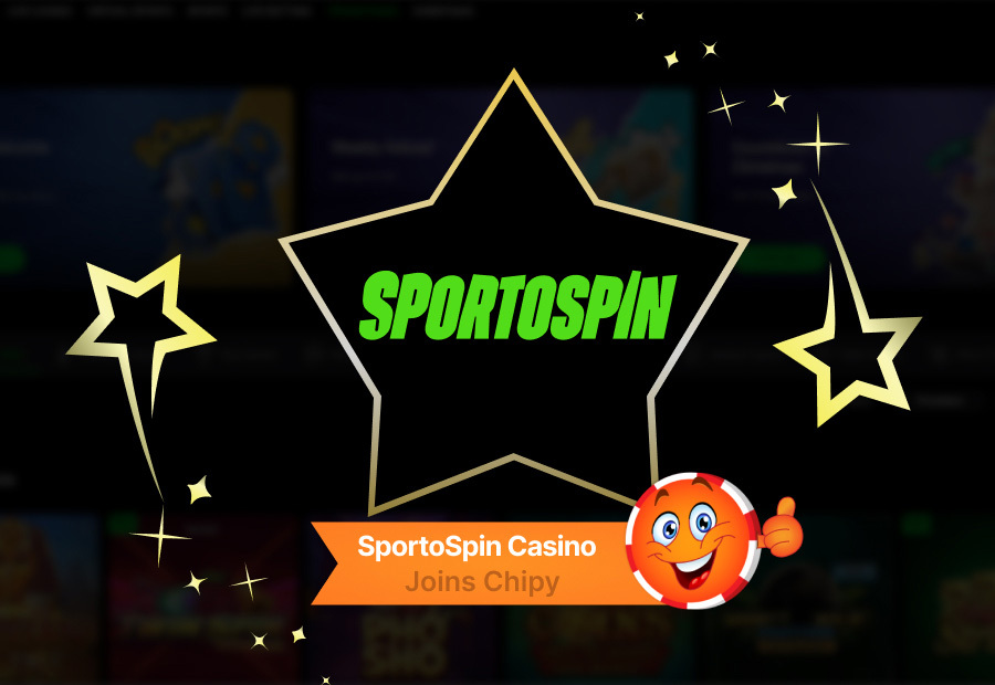 SportoSpin Casino Joins Chipy: Over 4,000 Games & Multiple Promotions image
