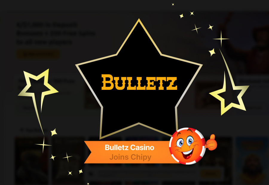 Bulletz Casino Joins Chipy: Aim and Shoot the Promotions image