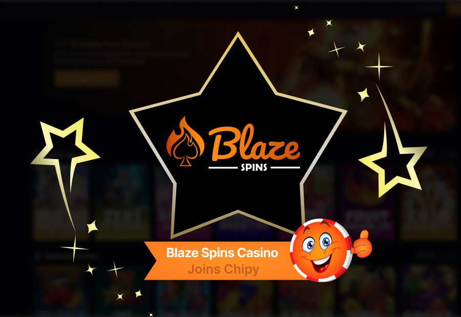 BlazeSpins Casino Joins Chipy: Choice Fueled Bonuses, Cashback, and Over 13,000 Games image