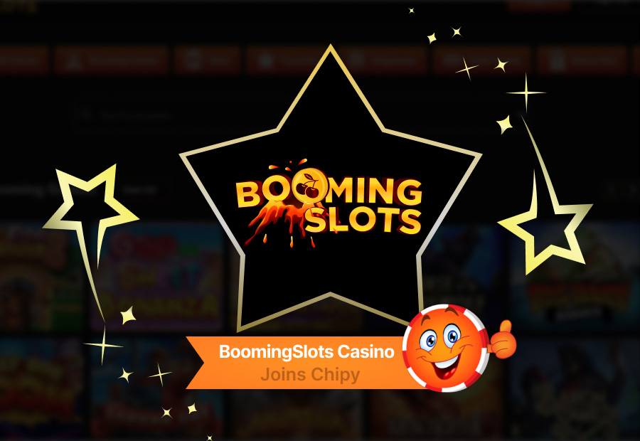 BoomingSlots Casino Joins Chipy: Welcome Bonuses, Game Selection, and Cashback image