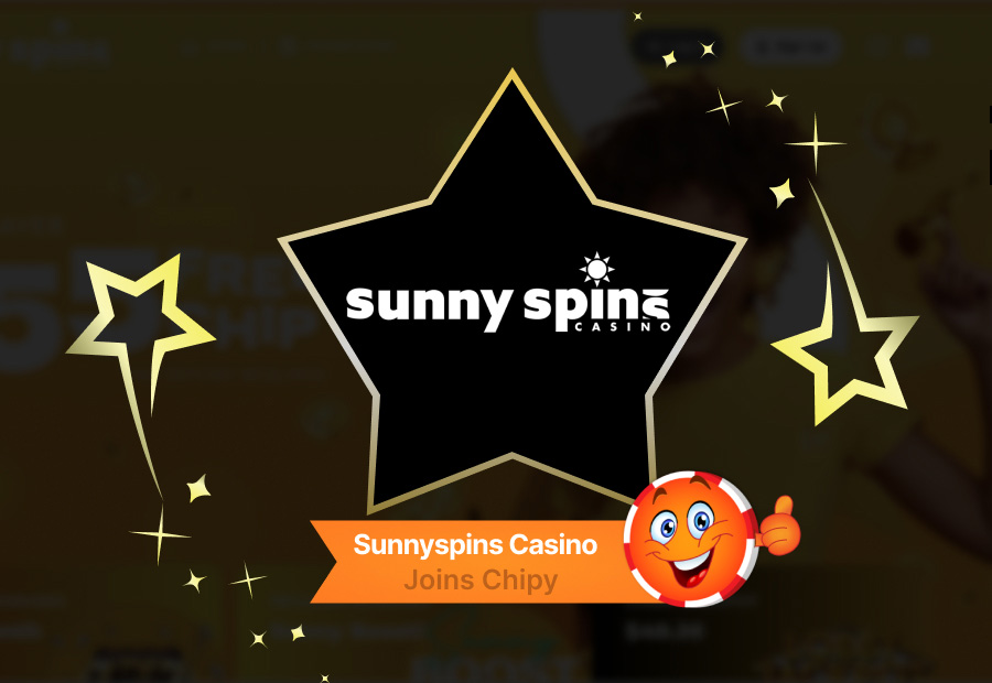 Sunnyspins Casino Joins Chipy: RTG Games, Bonuses, and VIP Rewards image