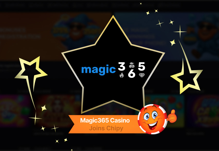 Interfejs Magic365 casino pokazujący gry i opcje
