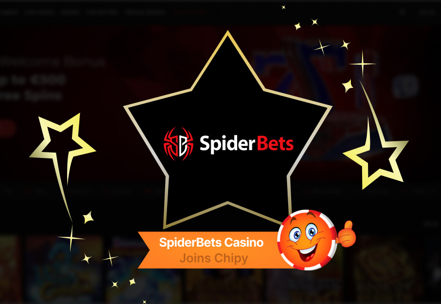 SpiderBets Casino Joins Chipy: A New Spin on the Web image