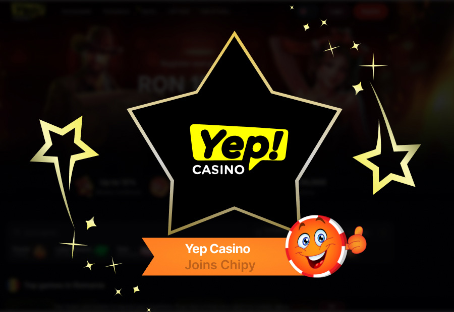Yep Casino Joins Chipy: Structured Bonuses, VIP Club, and Competitive Features image