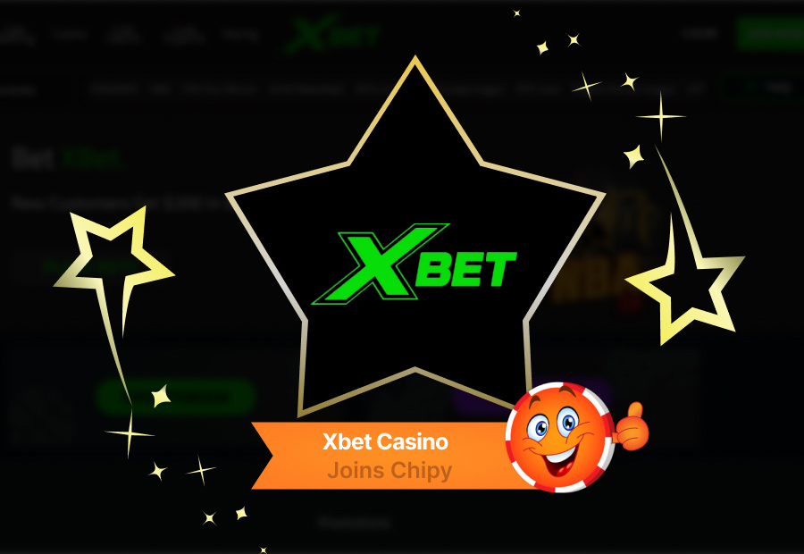 XBet Casino Joins Chipy: A Crypto First Casino and Sportsbook image