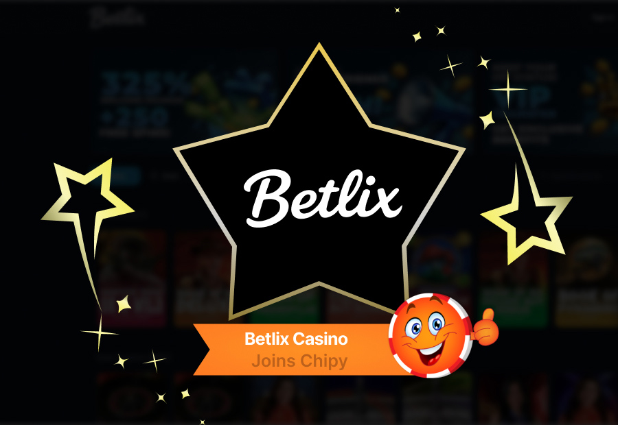 Betlix Casino Joins Chipy: Welcome Pack, VIP Rewards, and Crypto Payments image