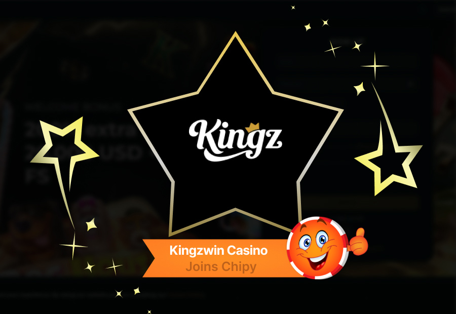 Kingzwin Casino Joins Chipy: Two Welcome Paths, Weekly Bonuses, and Crypto Payments image