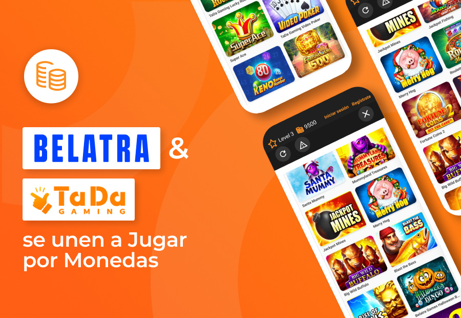 TaDa Gaming y Belatra Games se unen a Jugar con Monedas image